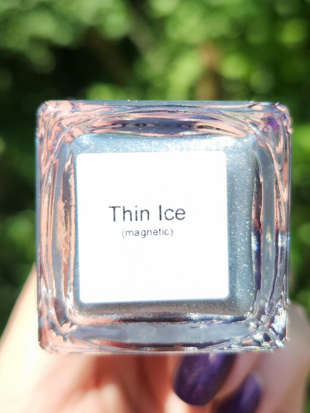 Cracked Polish ❄️ Thin Ice Magnetic Topper 🧲 - Picture 3 of 7